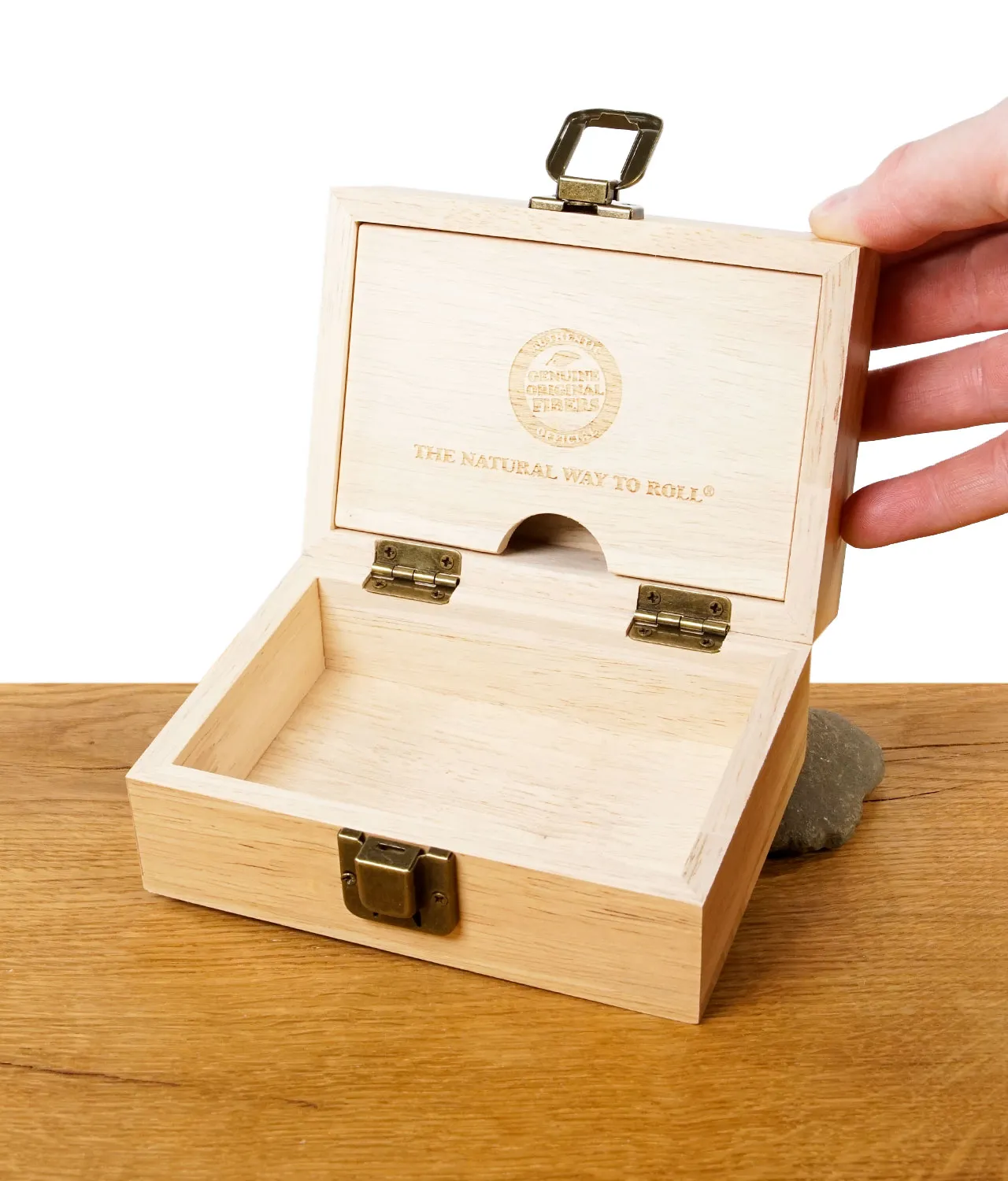RAW Aufbewahrungsbox aus Holz – Bild 4