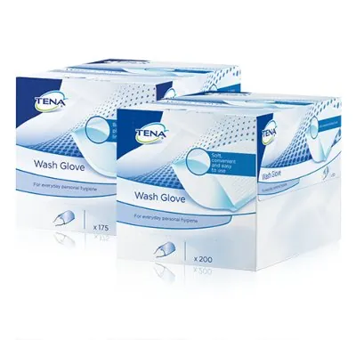 TENA Wash Glove Waschhandschuhe unfoliert ( 6 x 200 Stück ) – Bild 2