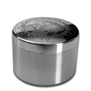 Alu-Dose mit Schraubverschluss Mushroom Ø 63mm