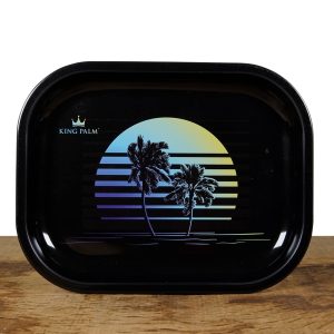 King Palm Rolling Tray Miami Vice